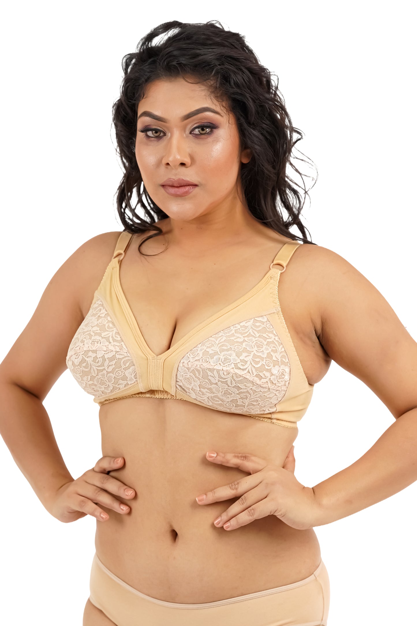 COTTON FULL LACE BRA