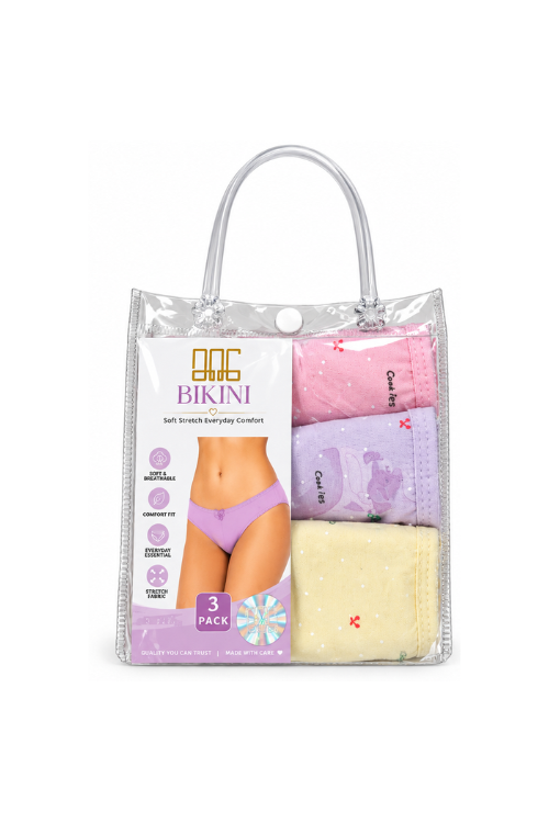 DAG BIKINI (3 PACK)